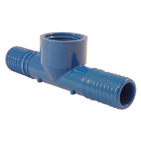 Blue Twister Apollo Blue Twister 3/4 in. Insert in to X 3/4 in. D Insert Acetal Tee 1 pk ABTFT34